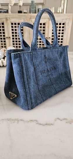 Prada Denim Tote Never Used... No Tags