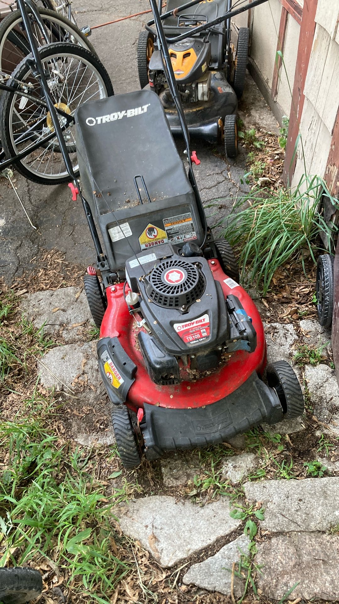Troy Built 159cc Ohv Tb105 21 Inch Cutting Deck Lawnmower