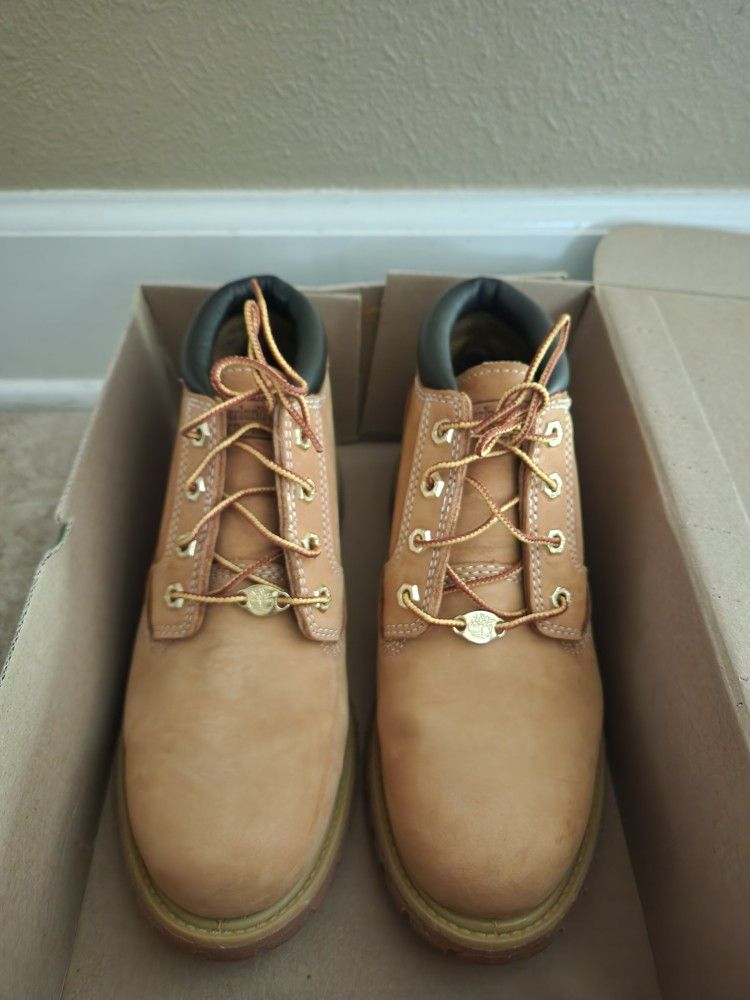 Women's Timberland Nellie Chukka Double Wheat Ankle Boots