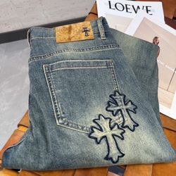 Chrome Hearts Men’s Jeans 2026 New 