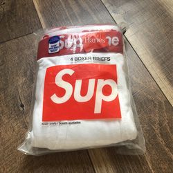 Supreme three boxers briefs only verify authentic in the original package
