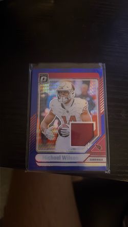 Michael Wilson Donruss Optic Threads Relic Card Cardinals