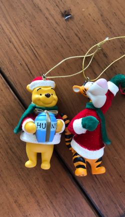 Pooh & Tigger Disney ornaments