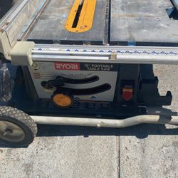 Ryobi 10” Portable Table Saw
