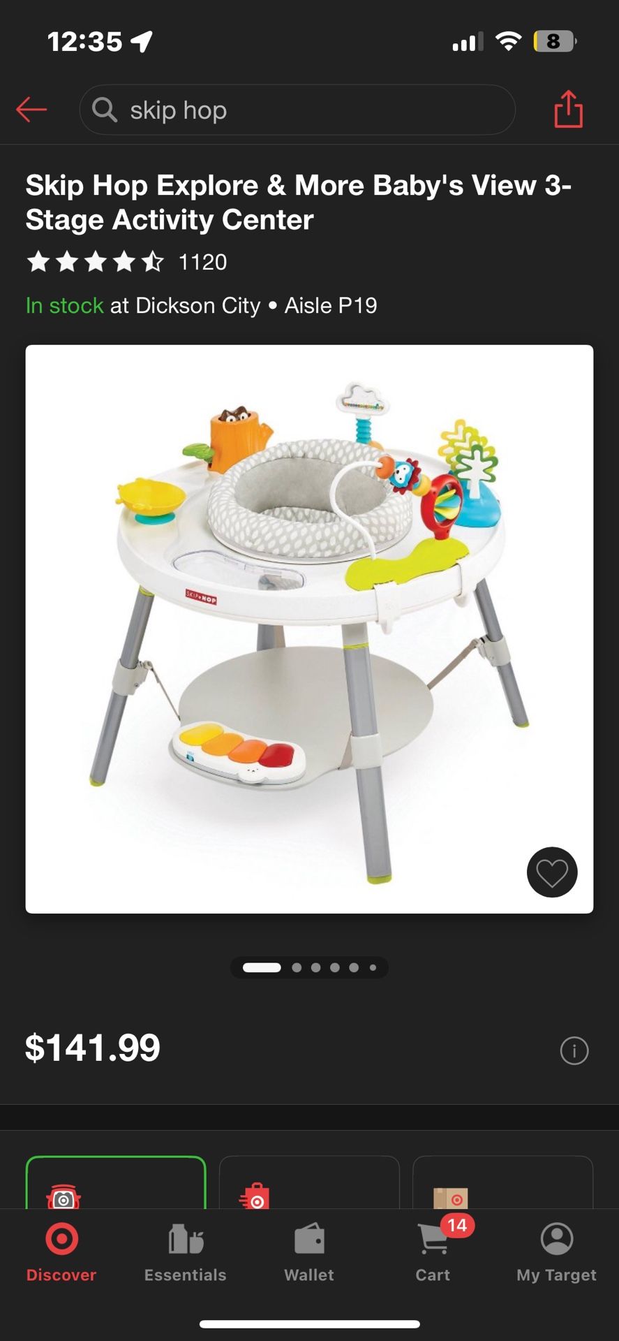 Baby Safe Activity Table 