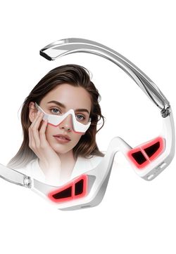 Under Eye Red Light Therapy Glasses