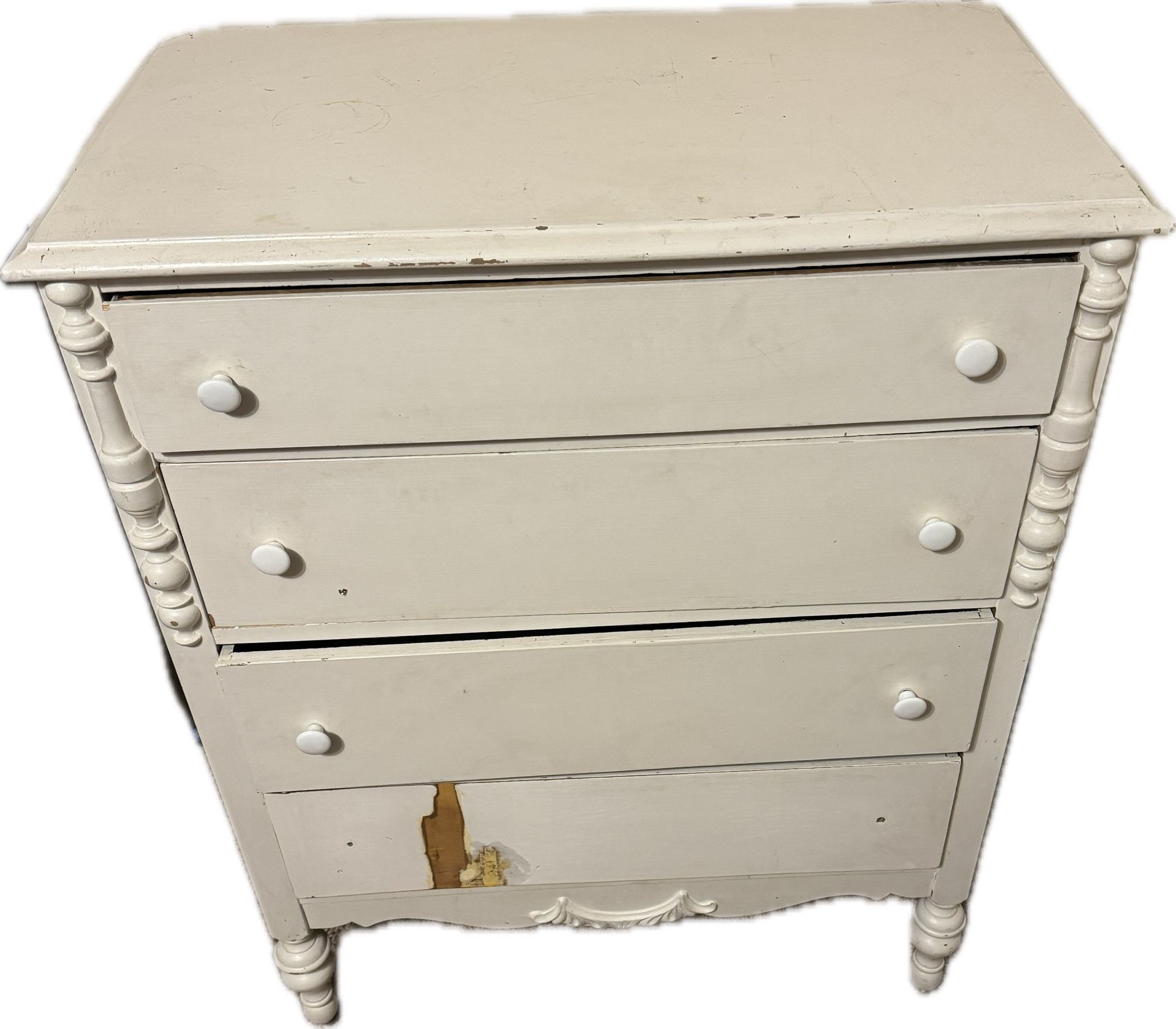 Old Dresser. Needs Work But With Working Wheels