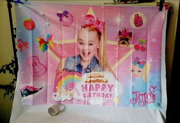 JOJO Silwo Backdrop 5x3Ft
