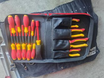 Tools, socket set(s), electrical, couches, furniture, HVAC, refrigeration, wrenches, plumbing, backpacks etc.