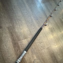Sabre Trolling Rod. OBO 5’5” 40-100lb Possible Trades For Other Clean Fresh Water Of Salt Water Tackle Or Fishing Rods And Reels. Great Shape