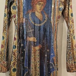 Unique All Sequins Dress