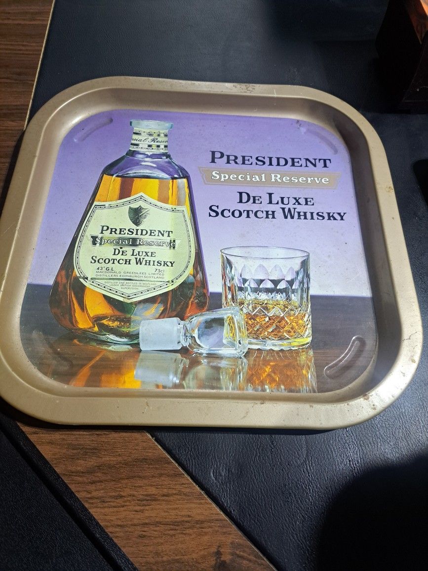 VINTAGE SCOTCH TRAY