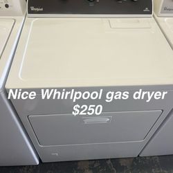 Nice Whirlpool Gas Dryer 