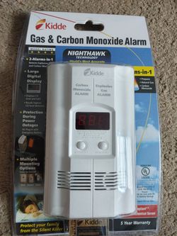 Gas And Carbon Monoxide Alarm