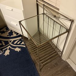 Elegant Glass Top Table