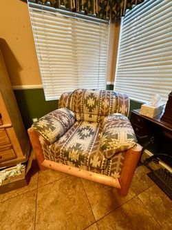 Southwest Log Chair
