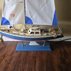 Sail Boat Display 