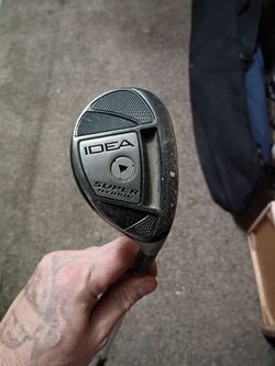 Mitsubishi Rayon Fubuki AX h350 graphite hybrid shaft . Adams Idea Super XTD Hybrid