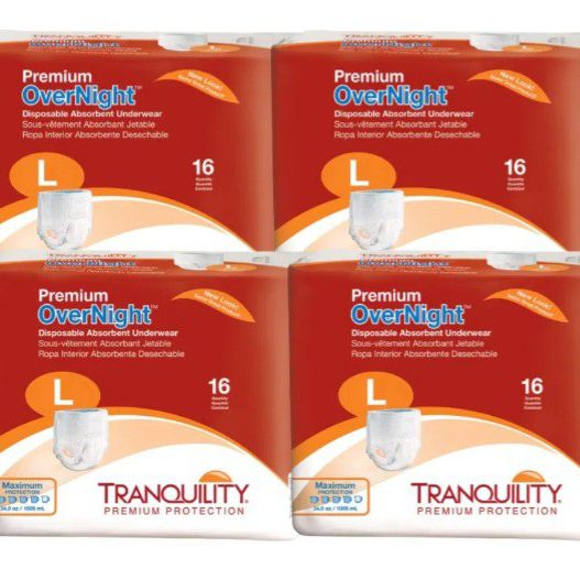 Tranquility Premium Overnight Disposable Pull-Up Underwear for Sale in  Shreveport, LA - OfferUp