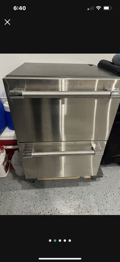 Thermador Built In 2 Drawers Fridge Stainless Steel