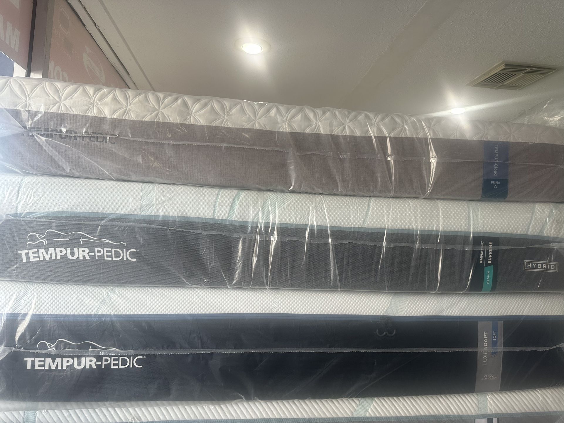 King Queen Size Tempurpedic ProAdapt, ProBreeze, LuxeBreeze Mattress Pro Breeze /Luxe Adapt /Pro Adapt /Adapt /cloud /Tempur pedic contour Supreme