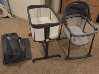 Nursery furniture Bundke: 2 Bassinets and 1 play n pen bundles- New condition