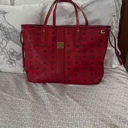 MCM Red large tote $250