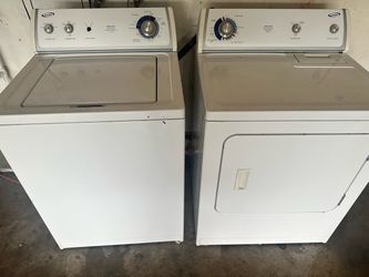 Washer and dryer