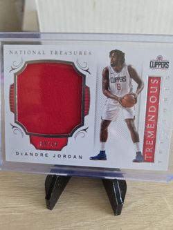 Clippers  Deandre  Jordan  Jersey  Card
