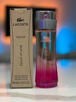 Lacoste Touch of Pink EDT for Women 90 mL – New Tester with Cap