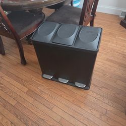 3 Compartment Trash Can