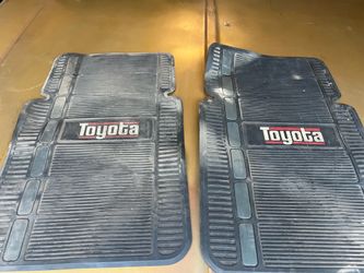 Vintage toyota floor mats