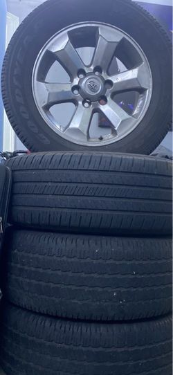 18” OEM Toyota 4Runner Wheels & Tires