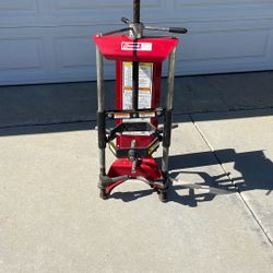 Strut spring compressor