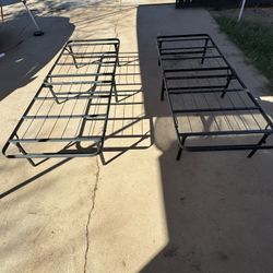 Portable Twin Beds with Sturdy Frames