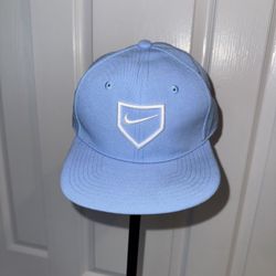 Nike Pro Flatbill Home Plate Baseball Logo One Size YOUTH Snapback