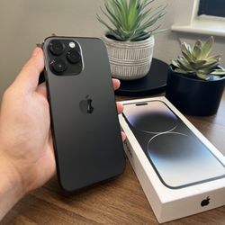 iPhone 14 Pro Max 128gb Space Black 🖤⭐️ Unlocked Any Carrier! Verizon AT&T Cricket T-mobile Metro Mexico Tambien 🇲🇽 international 