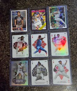 Mlb trading cards baseball