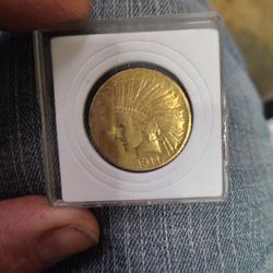 1911 gold coin