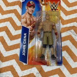 WWE John Cena action figure doll damage to card