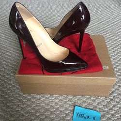 Christian Louboutin Pigalle Plato 120 mm - size 38