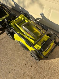 20in 40v brushless Ryobi Mower