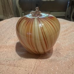 Glass decor Apple