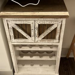 Cabinet With Wine Rack 