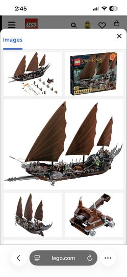 Non-Lego Lord Of The Rings Pirate Ship Ambush