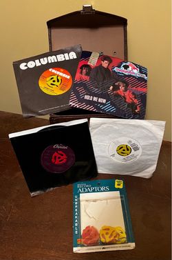 Vintage 45s lot - 4 x 7” vinyl singles