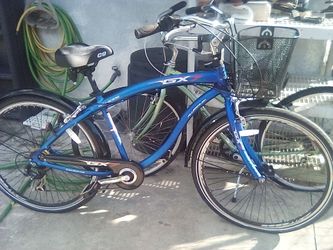 Genesis GX7 Cruiser Bike Blue Aluminum