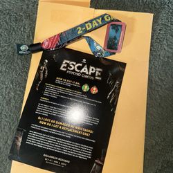 2025 Escape (1) 2-Day GA Wristband