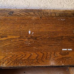 Antique school desk