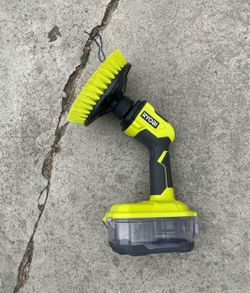 Ryobi 18v ONE+ Cordless Power Scrubber with Brush
